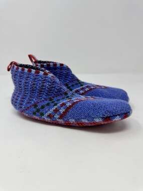 Bombas Gripper Wool Blend Slippers Kids House Shoes Socks Size Youth (1-5)